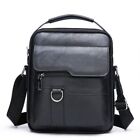 Pu Leather Shoulder Bag Multi-pockets Briefcase Messenger Bag  Work Business
