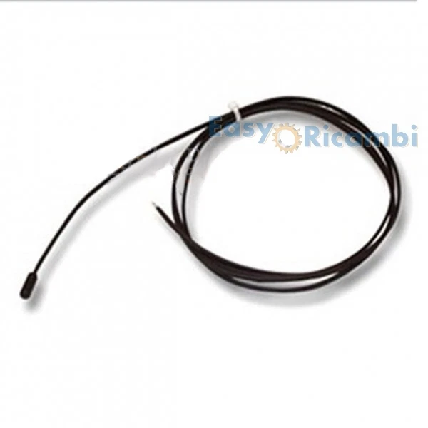 IN DESCRIZIONE SONDA TEMPERATURA AMBIENTE PER STUFE A PELLET NTC 10K TERMORESISTENZA CAVO 55 CM