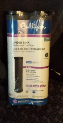Culligan: D-10A, 10 Inch Under Sink Carbon Water Filter (2 Pack) - New - Image 1 of 3