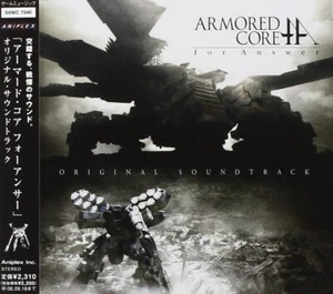 [New] Armored Core: For Answer Original Soundtrack OST CD FROM SOFTWARE Japan - Picture 1 of 1