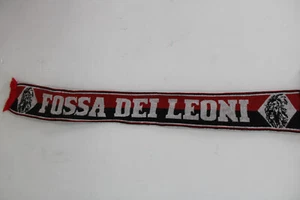 Sciarpa scarf Calcio ULTRAS MILAN FOSSA DEI LEONI bufanda Schal écharpe - Foto 1 di 1