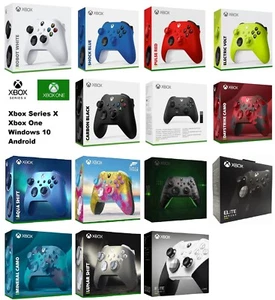 Xbox Series X One S Wireless Controller Adapter schwarz weiß blau volt aqua camo - Bild 1 von 98