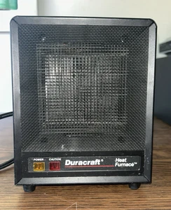 Vintage Duracraft Wärmeofen CZ-1119 1500 Watt elektrischer Luftgebläse RAUMHEIZUNG - Bild 1 von 9