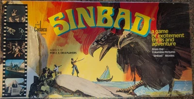 Sinbad Board Game 1979 Complete, Very Nice Shape - Image 1 of 4
