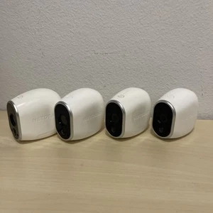 Netgear Arlo VMC3030 Add-On Wireless Security Cameras lot of 4 - Picture 1 of 8