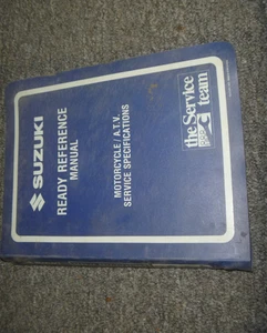 1994 Suzuki GN125ER Motorcycle Specifications Ready Reference Manual xz - Picture 1 of 11