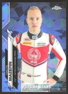 NIKITA MAZEPIN 2020 TOPPS CHROME FORMULA 1 ZAFFIRO #57 HITECH GRAND PRIX F2 - Foto 1 di 3