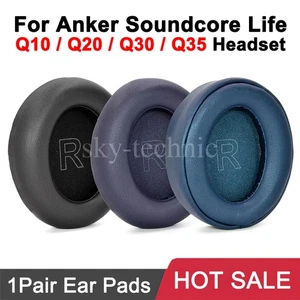 Cushion Ear Pads for Anker Soundcore Life Q10 Q30 Q35 Headphones Accessories - Picture 1 of 26