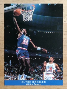 1992-93 Trail Blazers Franz #6 Clyde Drexler AS - Picture 1 of 2