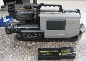 Panasonic AG-450 S-VHS Reporter Camcorder Broadcast Camera Powers Parts & Repair - Picture 1 of 20
