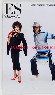 JOAN COLLINS JAMIROQUAI ADWOA ABOAH ES DEVLIN MEN'S STYLE ZANDRA London magazine - Image 1 of 3