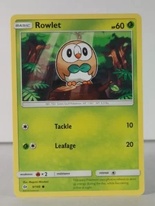 Rowlet - Sol y Luna - 9/149 - Común - A - Imagen 1 de 5