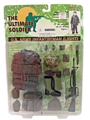 Conjunto de uniforme y armas Ultimate Soldier 1/6 de infantería (ligero) del ejército de Estados Unidos - Nuevo en paquete Foto 1 de 3