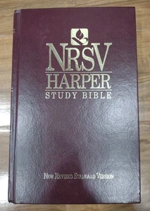 The Harper Collins Study BIble, NRSV, 1993, New Revised Standard Version - Picture 1 of 5