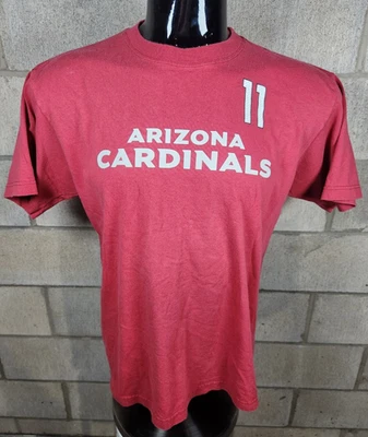 NFL Arizona Cardinals Larry Fitzgerald #11 Camiseta Roja Reebok Para Hombre Talla Grande Foto 1 de 4