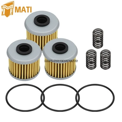 Filtro de aceite y junta tórica 3 para Honda CRF450 CRF450R CRF450X 2002-2024 15412-MEN-671 Foto 1 de 4