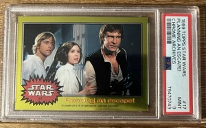 1999 Topps Star Wars Chrome Archives Planning An Escape #17 PSA 9 Mint Low Pop. - Picture 1 of 3