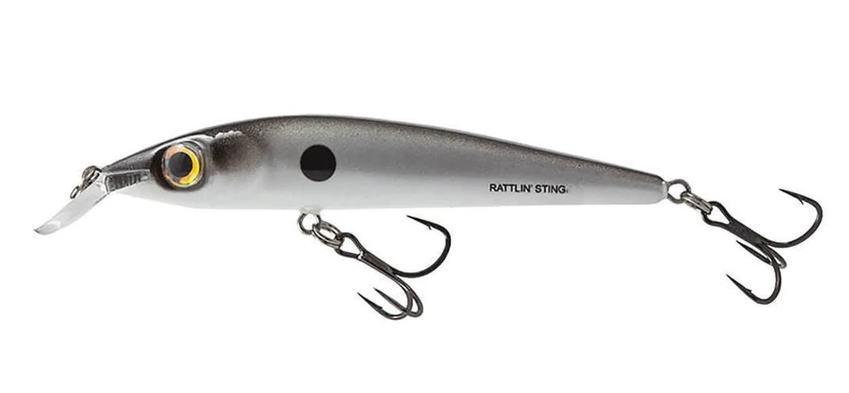 Salmo Suspending #9 Rattlin Sting Jerkbait/Crankbait (Ozark Shad) Foto 1 de 1