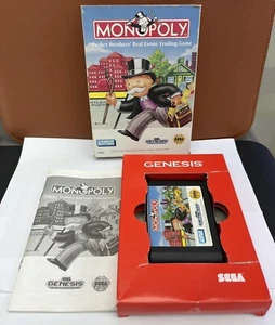 Monopoly Sega Mega Drive gioco in scatola con manuale - Foto 1 di 24