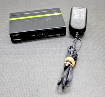 TRENDnet TEG-S50G 5 port Gigabit Ethernet Switch Lan 1000mbps V5.0 (bn) - Image 1 of 3