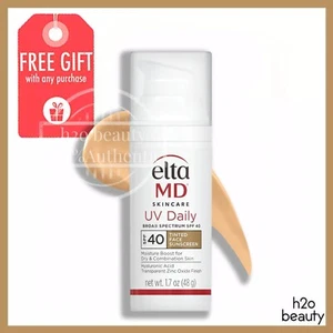 Elta MD Tinted UV Daily Broad Spectrum SPF 40 1.7oz 48g EXP 11/2026 New In Box - Picture 1 of 10
