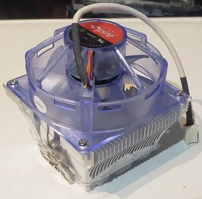 Spire WhisperRock V Socket 754 CPU Heatsink & Fan, 82X82X83mm overall, NEW - Image 1 of 4