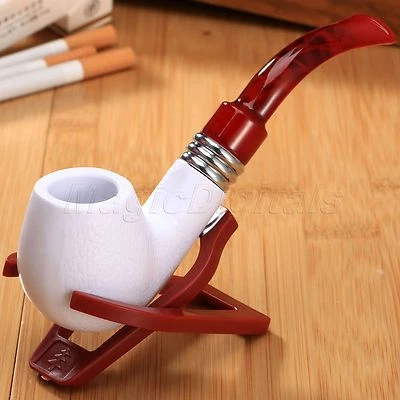 Durable Meerschaum Smoking Pipe Tobacco Cigarettes Cigar Pipes Gift for Smoker