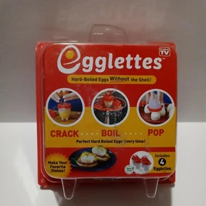 Egglettes Egg Cooker kitchen meal prep cookware 4 Cup Set New Breakfast - Picture 1 of 5