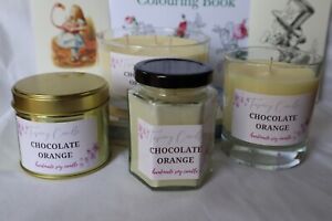 Handmade Homemade Modern Scented Soy Wax Candles Gifts Various Sizes Natural