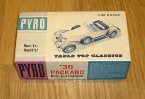 1960s Pyro 1/32 scale 1930 Packard Boat-Tail Roadster - rare car kit - Picture 1 of 2