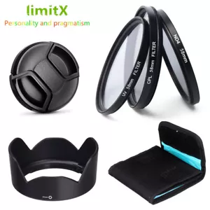 Filter UV CPL ND4 Bayonet Lens Hood For Canon RF-S 18-45mm STM Lens R10 R50 R100 - Picture 1 of 12