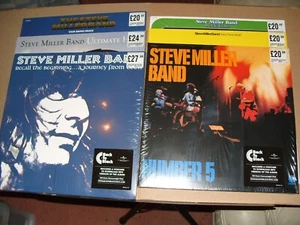 Steve Miller Band Ultimate Hits/Recall Begin/Your Saving/Number/ 6 Vinyl Albums - Picture 1 of 12
