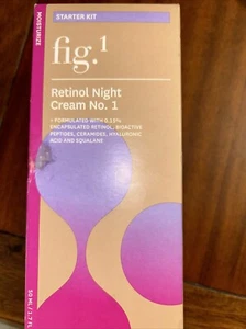 Fig.1 Retinol Night Cream No. 1, .15% Encapsulated Retinol, 1.7 oz NIB - Picture 1 of 9