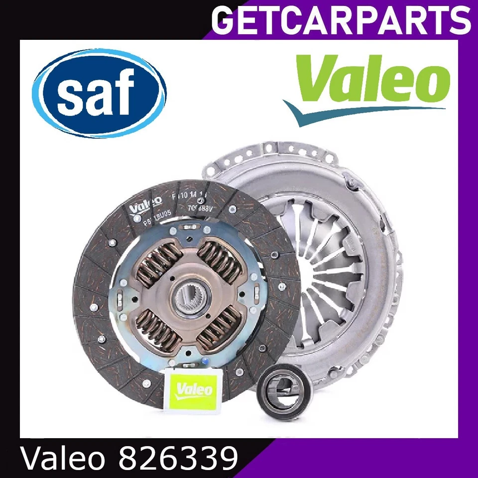 Volkswagen VW Polo 2002 - 2015 Clutch Kit (Cover+Plate+Releaser) for Mk4 & Mk5 - Image 1 of 4