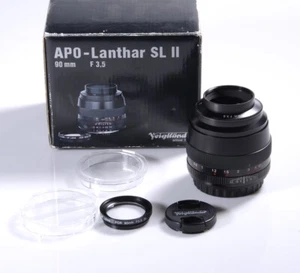 VOIGTLANDER APO LANTHAR SL II 90mm/3,5 MACRO CANON EF - Imagen 1 de 7