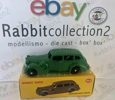 DIE CAST " PACKARD EIGHT SEDAN COD 39 A " DINKY TOYS (ATLAS) 1/43 - Immagine 1 di 2