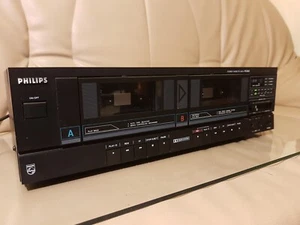 Philips FC 582 Tapedeck Double Cassette Deck - Picture 1 of 3