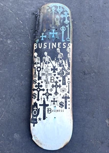 Marc Johnson Original Black Church Art Holz Skateboard Deck Business Company - Bild 1 von 12