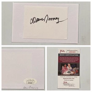 Steelers Dan Rooney Signed Autograph Cut On 3x5 Index Card - JSA - FREE S&H! - Picture 1 of 4