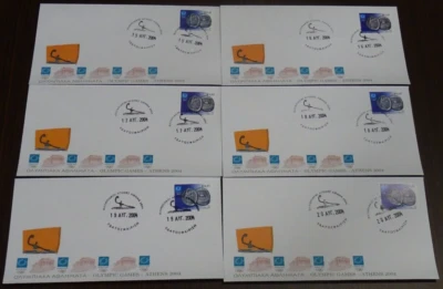 Greece 2004 water polo Sport Dates SET 14 Covers - Image 1 of 3