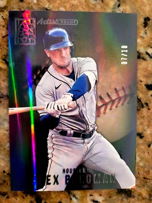 ALEX BREGMAN 2022 Panini Capstone Artist Proof 07/10 HOUSTON - Image 1 of 2