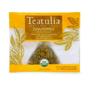 Tés orgánicos Teatulia té premium envuelto en manzanilla 1-50 unidades - Imagen 1 de 1