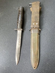 U.S. CASE,  M1 CARBINE Modified BAYONET  WW2 and M8A1 Scabbard - Picture 1 of 12