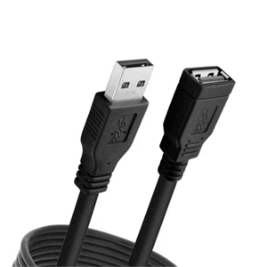 USB Extension Cable A Male  To A Female Cord 2.0 High Speed Extender USB Wire - Picture 1 of 1