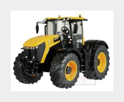 1:32 BRITAINS Jcb 8330 Tractor 2016 Yellow Black LC43206 Model - Image 1 of 2