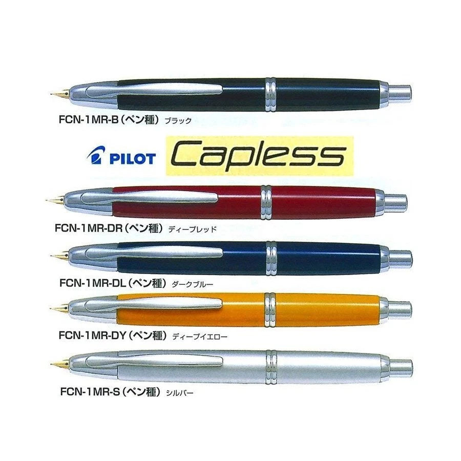 Pluma Estilográfica Pilot NAMIKI SIN TAPA FCN-1MR Color [B/DR/DL/DY] Nuevo en Caja [F/M] FedEx Foto 1 de 1