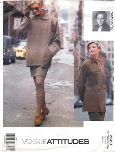 Vogue 2563 Carmelo Pomodoro 90s pattern - jacket skirt & shirt size 6-10 uncut - Picture 1 of 2