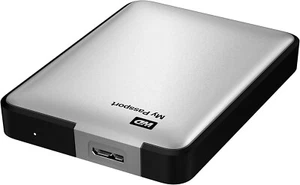 WD My Passport 2TB Portable External USB 3.0 Hard Drive Storage Silver - Picture 1 of 3