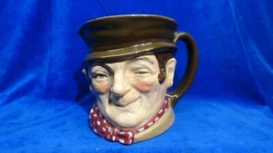 LARGE ROYAL DOULTON SAM WELLER TOBY MUG 5 1/2 x 6 1/4 x 5 CUP VINTAGE - Picture 1 of 9