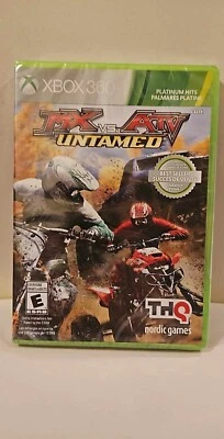 MX vs. ATV Untamed Xbox 360, 2007, platinum hits, new sealed - Image 1 of 3
